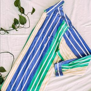 Stripped Multi Color Mens Button down from Nautica